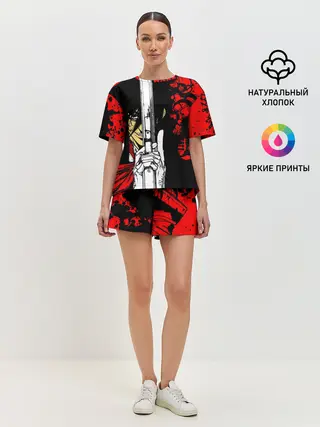 Женская пижама с шортами / Алукард - Хеллсинг