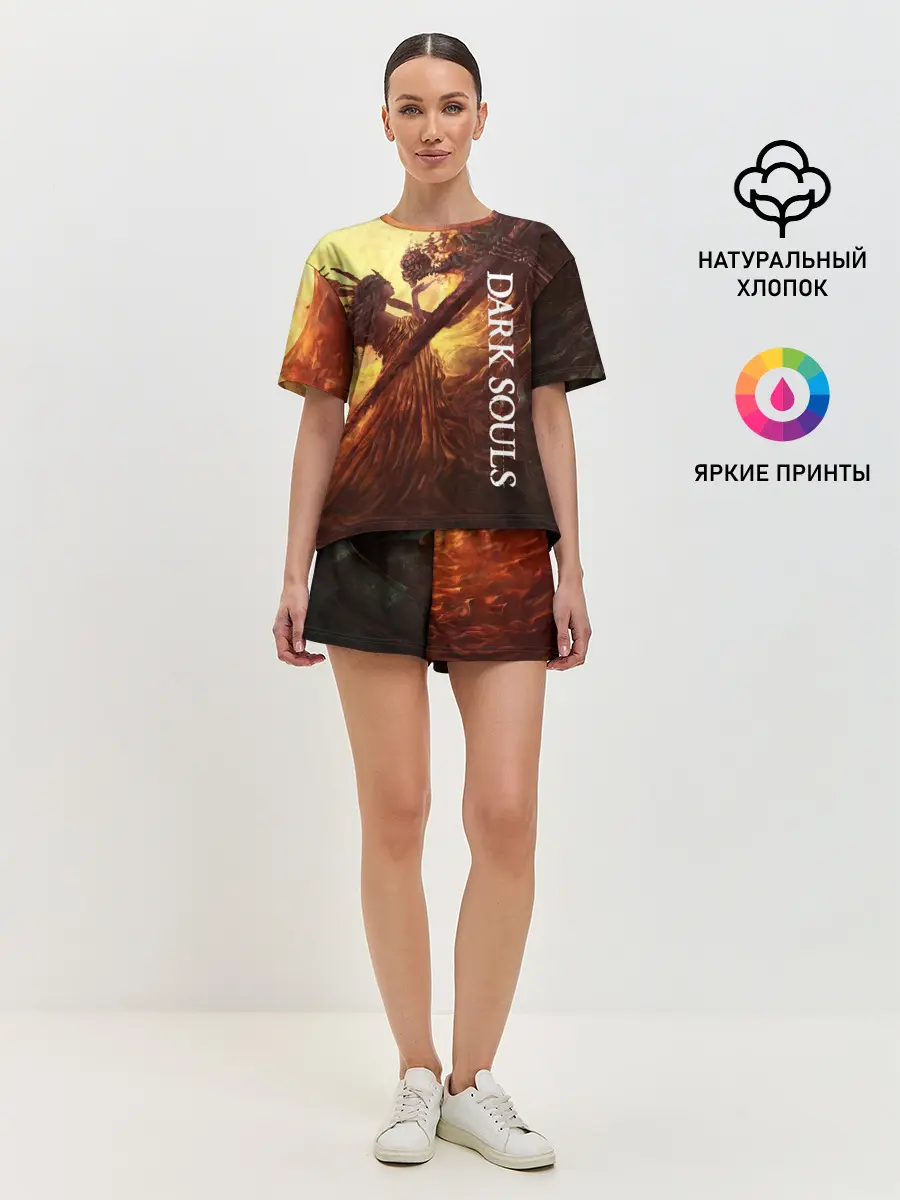 Женская пижама с шортами / Нито повелитель могил