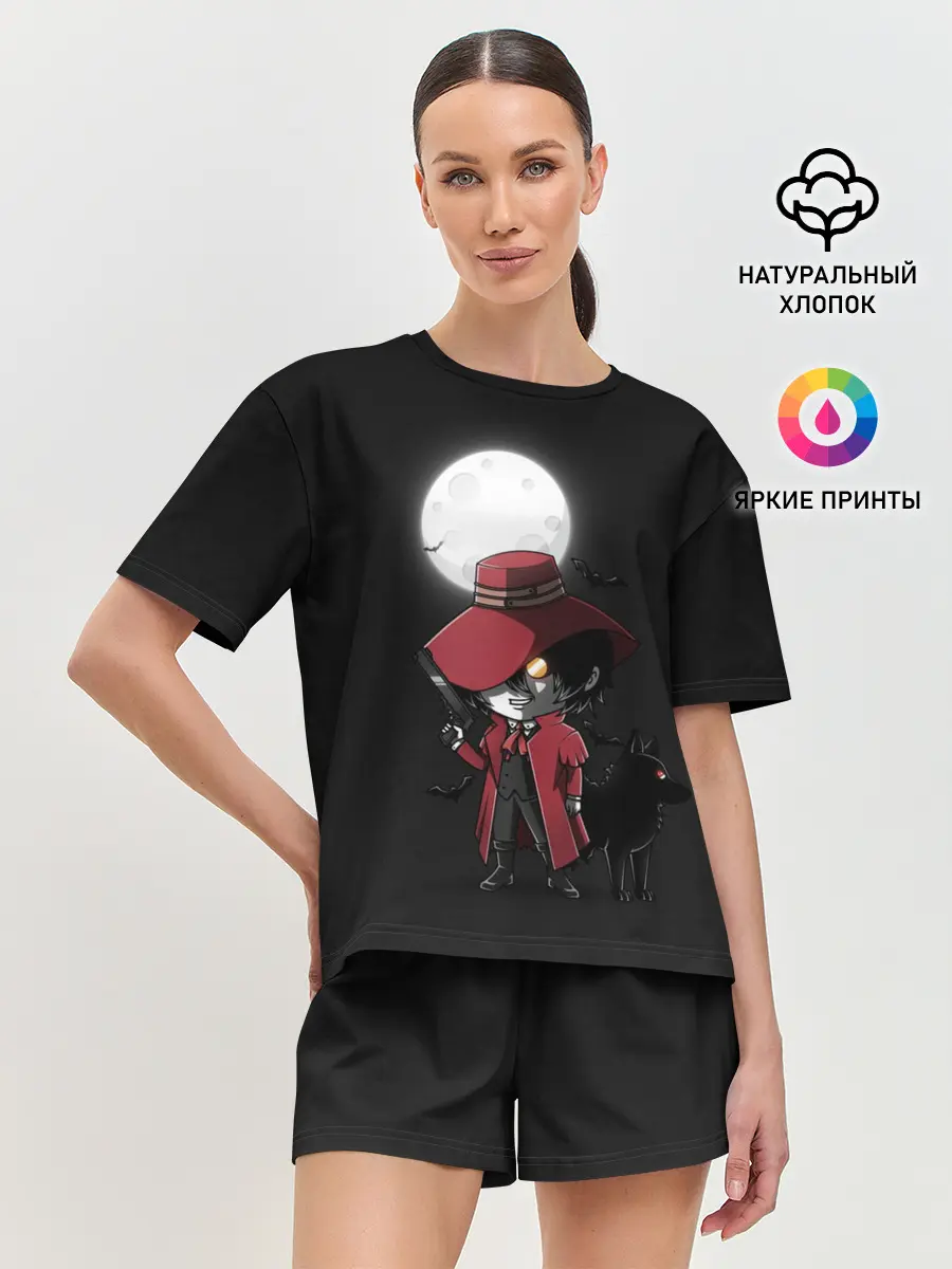 Женская пижама с шортами / Маленький Алукард