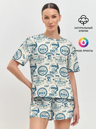 Женская пижама с шортами / BMX