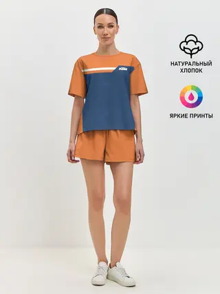 Женская пижама с шортами / KTM | КТМ