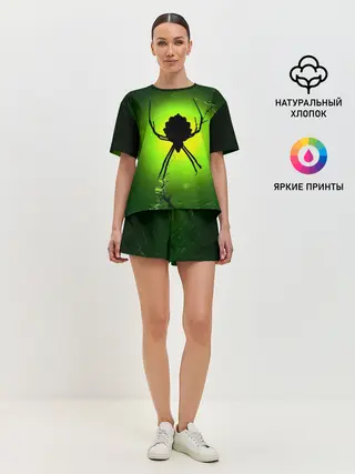 Женская пижама с шортами / Паук | Spider