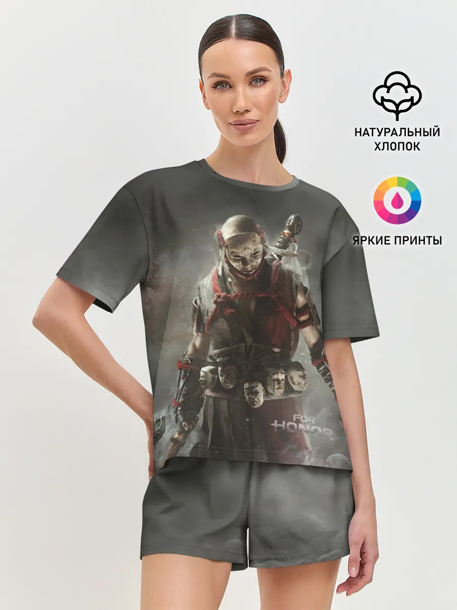 Женская пижама с шортами / For Honor