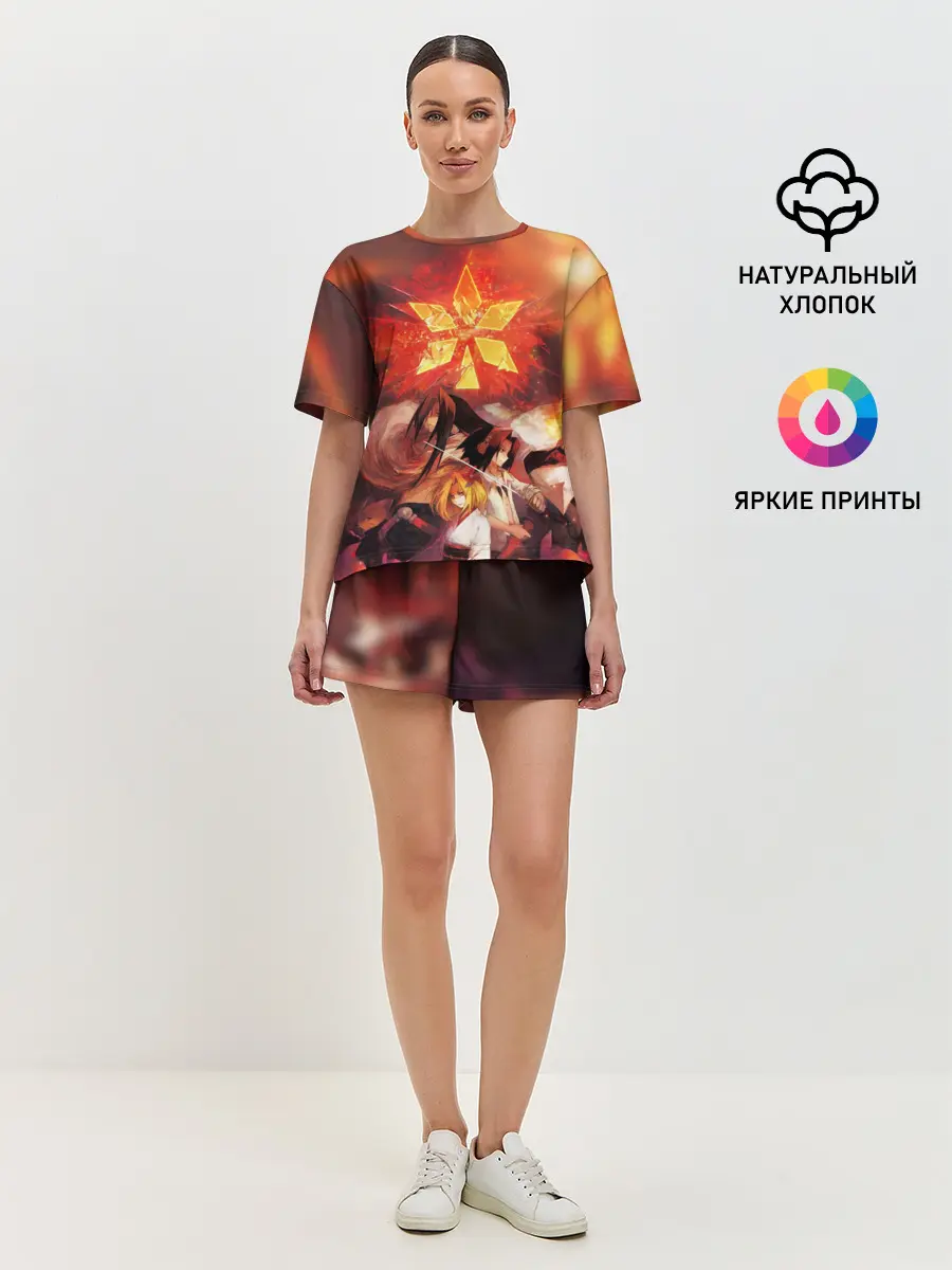 Женская пижама с шортами / Шаман Кинг