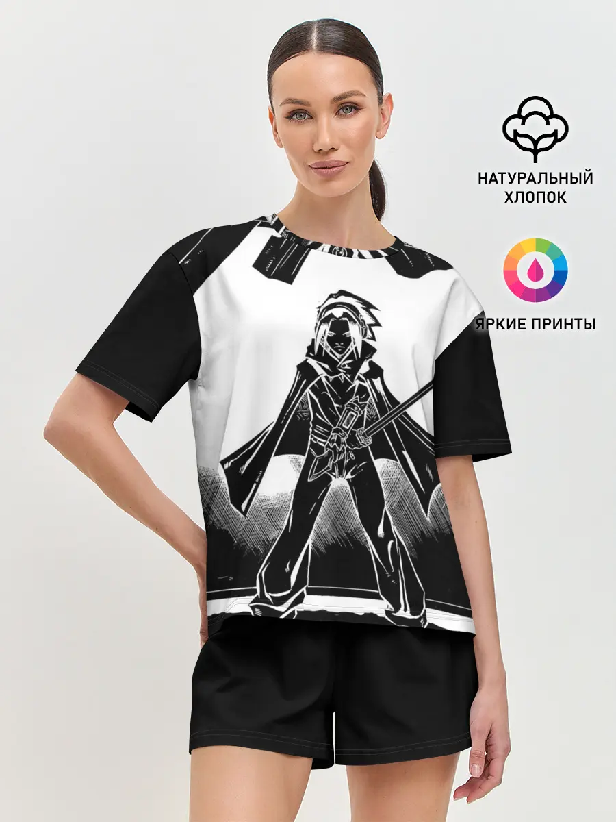 Женская пижама с шортами / Шаман Кинг