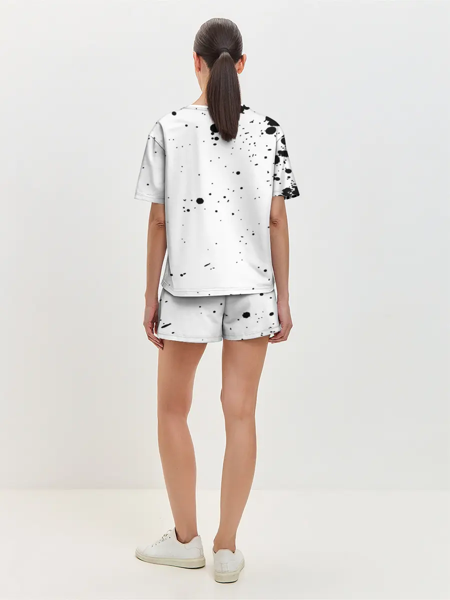 Женская пижама с шортами / Клинок, рассекающий демонов