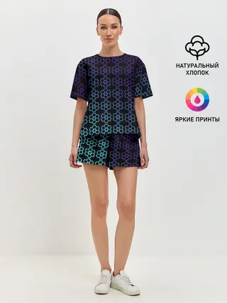 Женская пижама с шортами / Оружейный Барабан