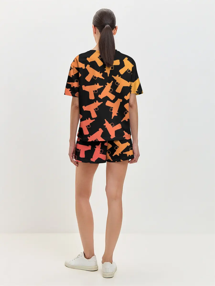 Женская пижама с шортами / Узи