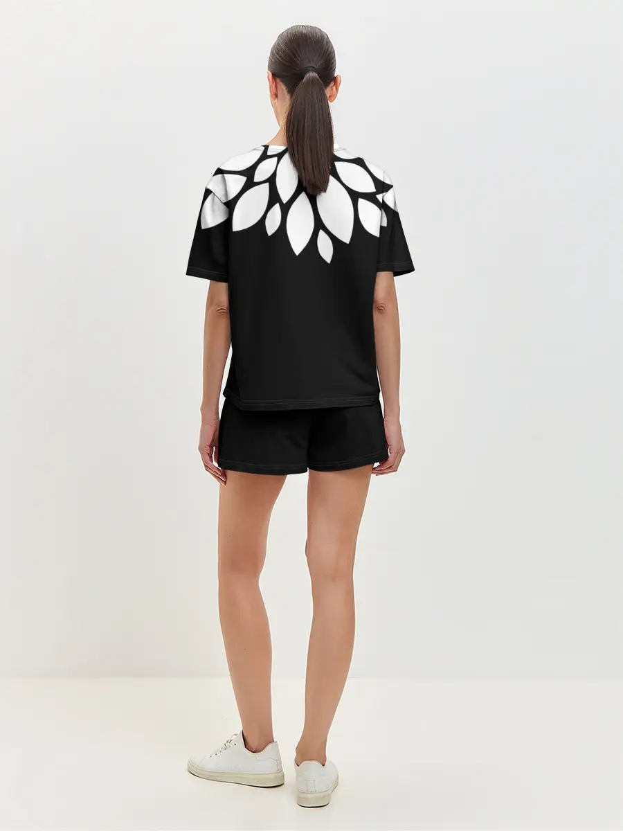 Женская пижама с шортами / Лепестки