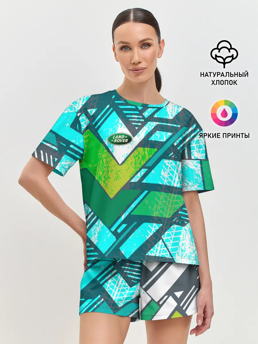 Женская пижама с шортами / Range Rover