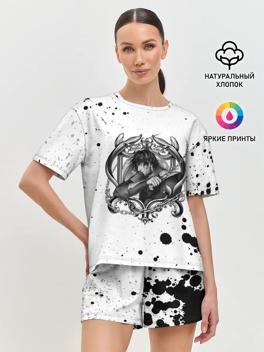 Женская пижама с шортами / Castlevania | Trevor Belmont