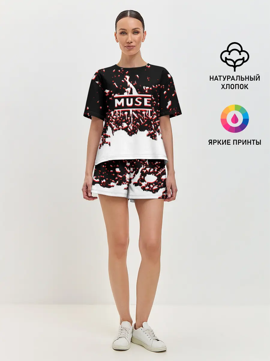 Женская пижама с шортами / muse.