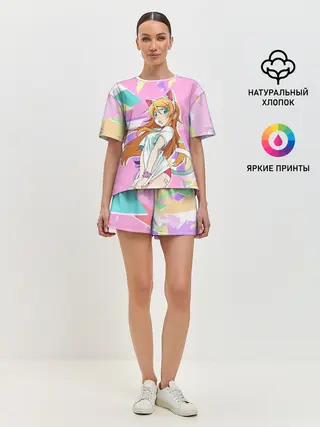 Женская пижама с шортами / Kirino Kousaka