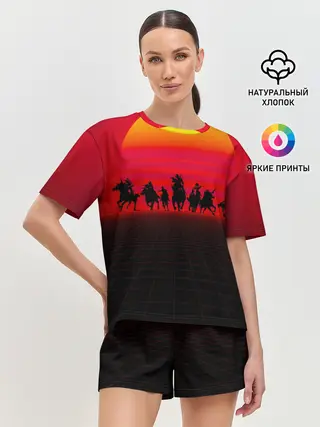 Женская пижама с шортами / read dead