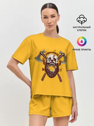 Женская пижама с шортами / Battle roar