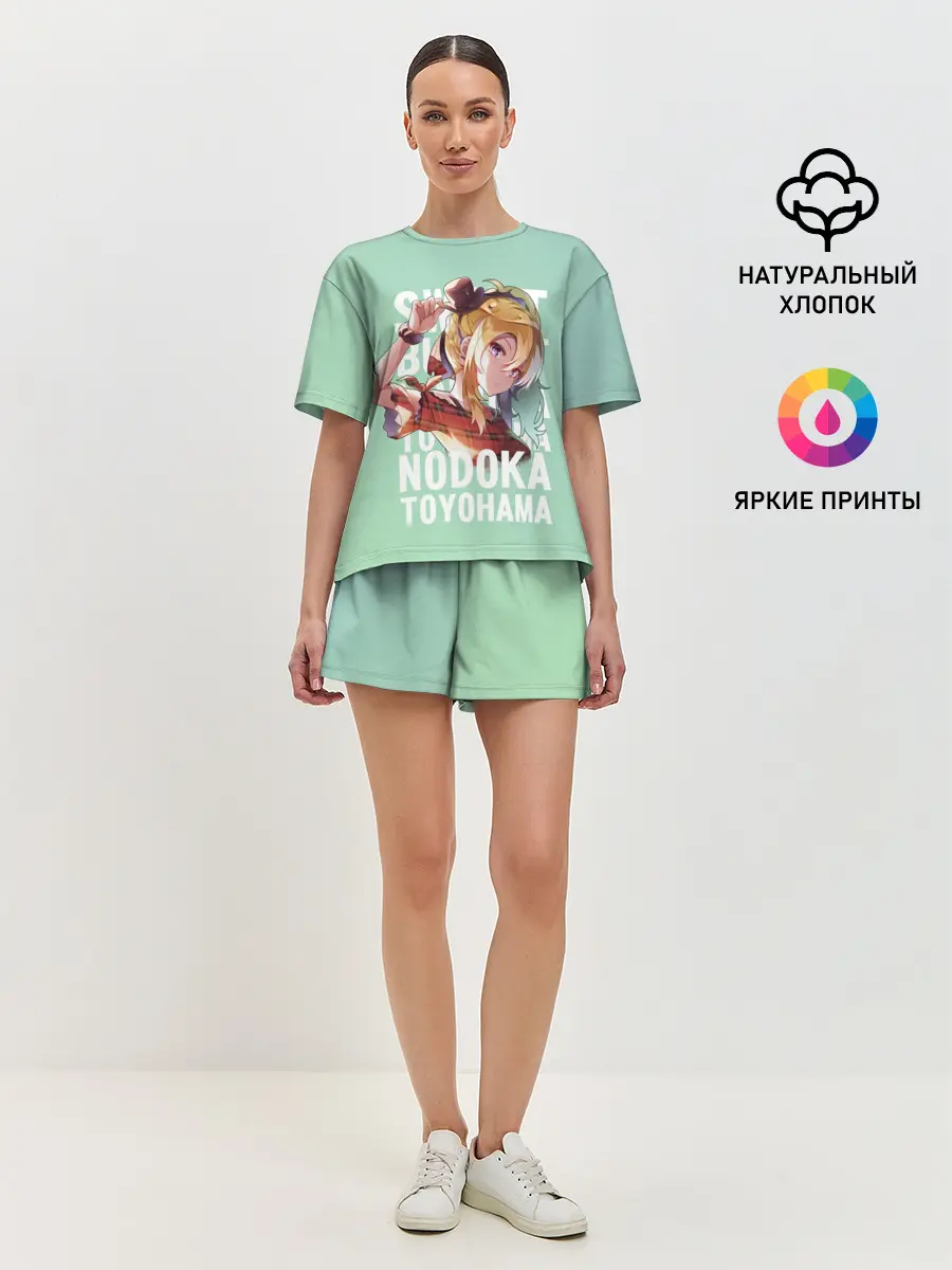 Женская пижама с шортами / Bunny and Mai