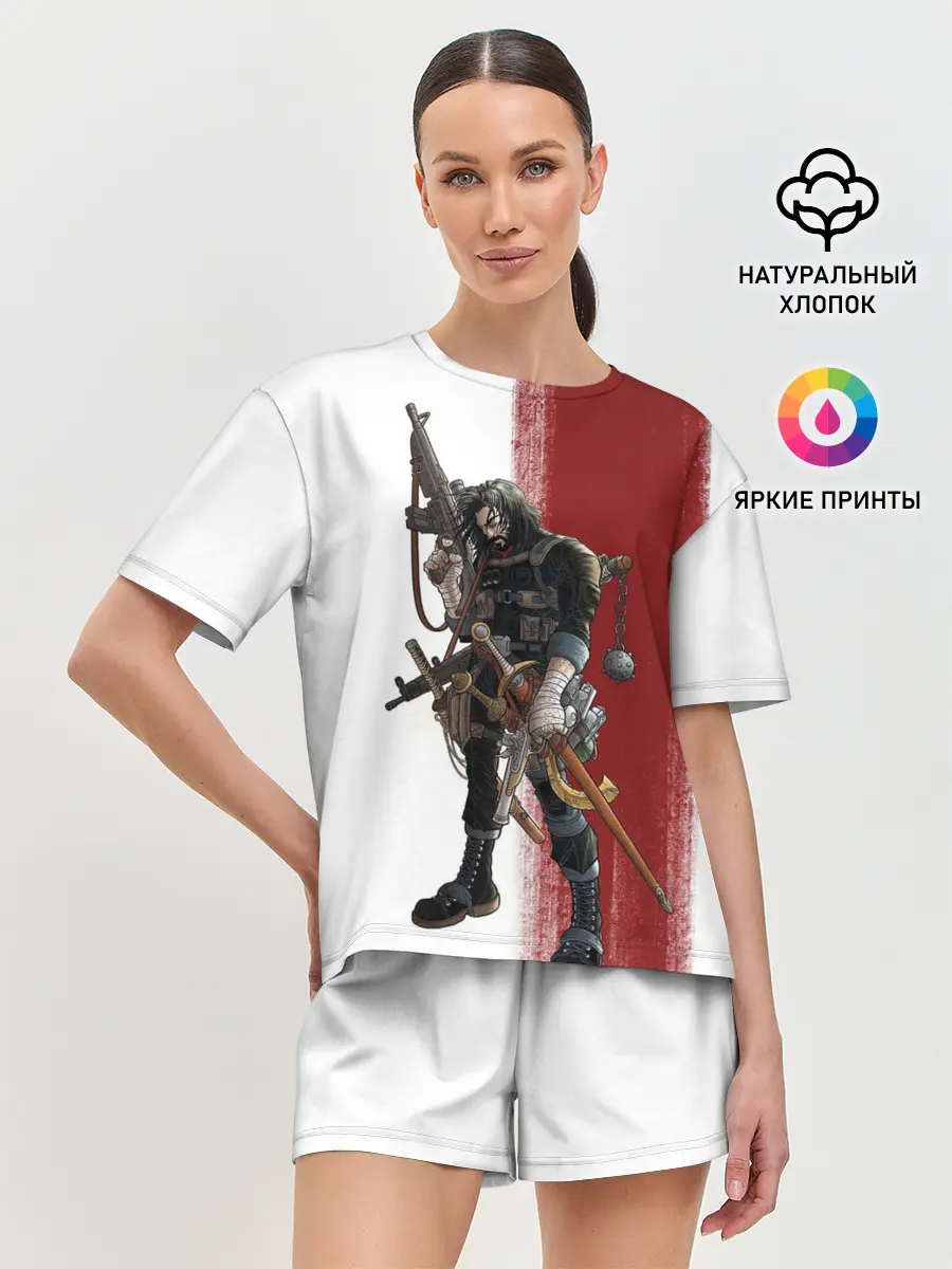 Женская пижама с шортами / BRZRZR