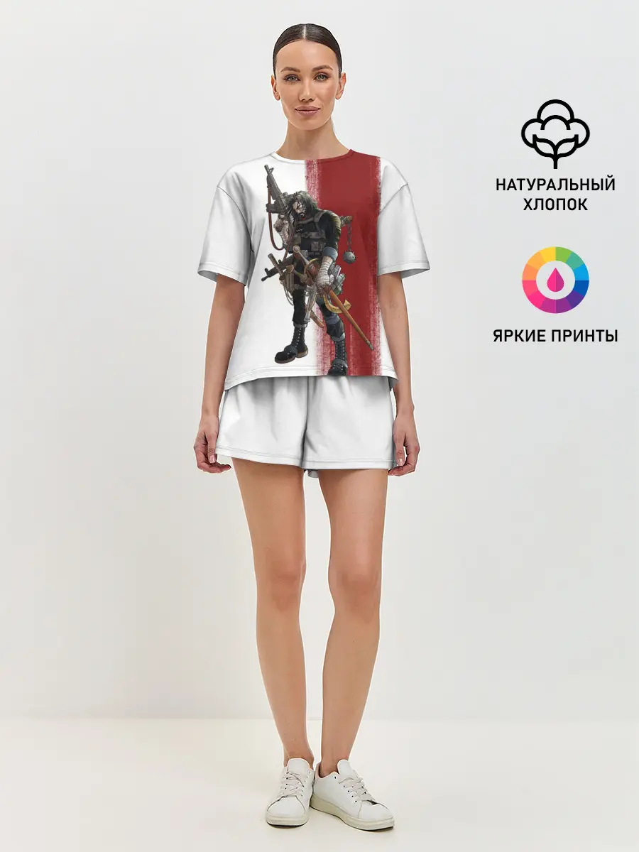 Женская пижама с шортами / BRZRZR