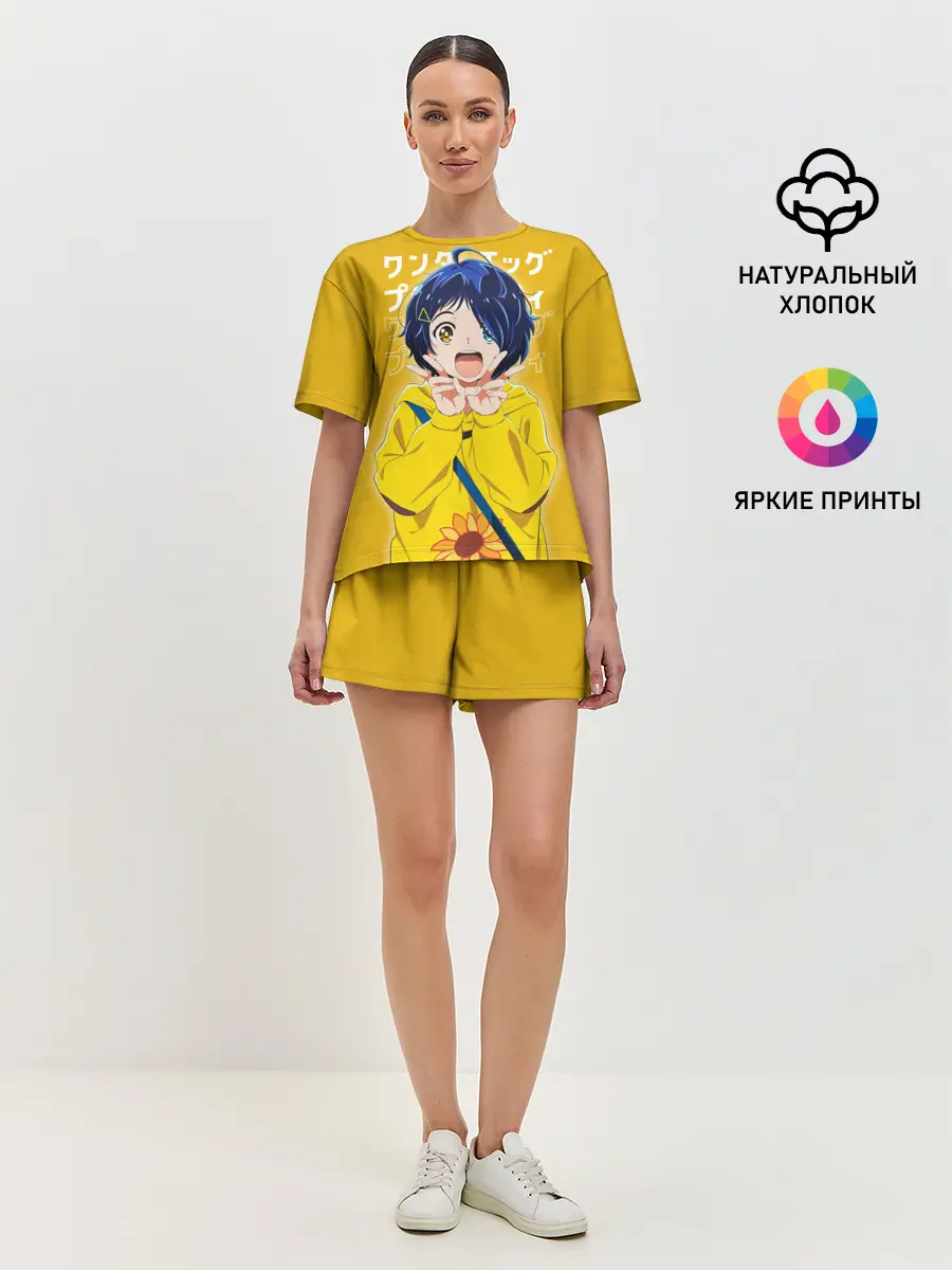 Женская пижама с шортами / ohto ai