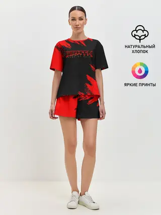 Женская пижама с шортами / WRATH: Aeon of Ruin LOGO