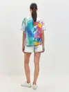 Женская пижама с шортами / Акварель