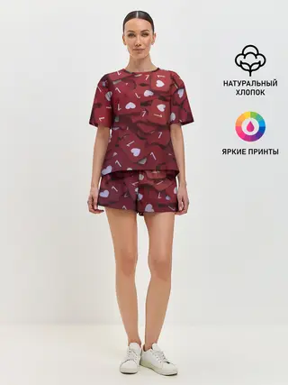 Женская пижама с шортами / Like 3D/Лайк