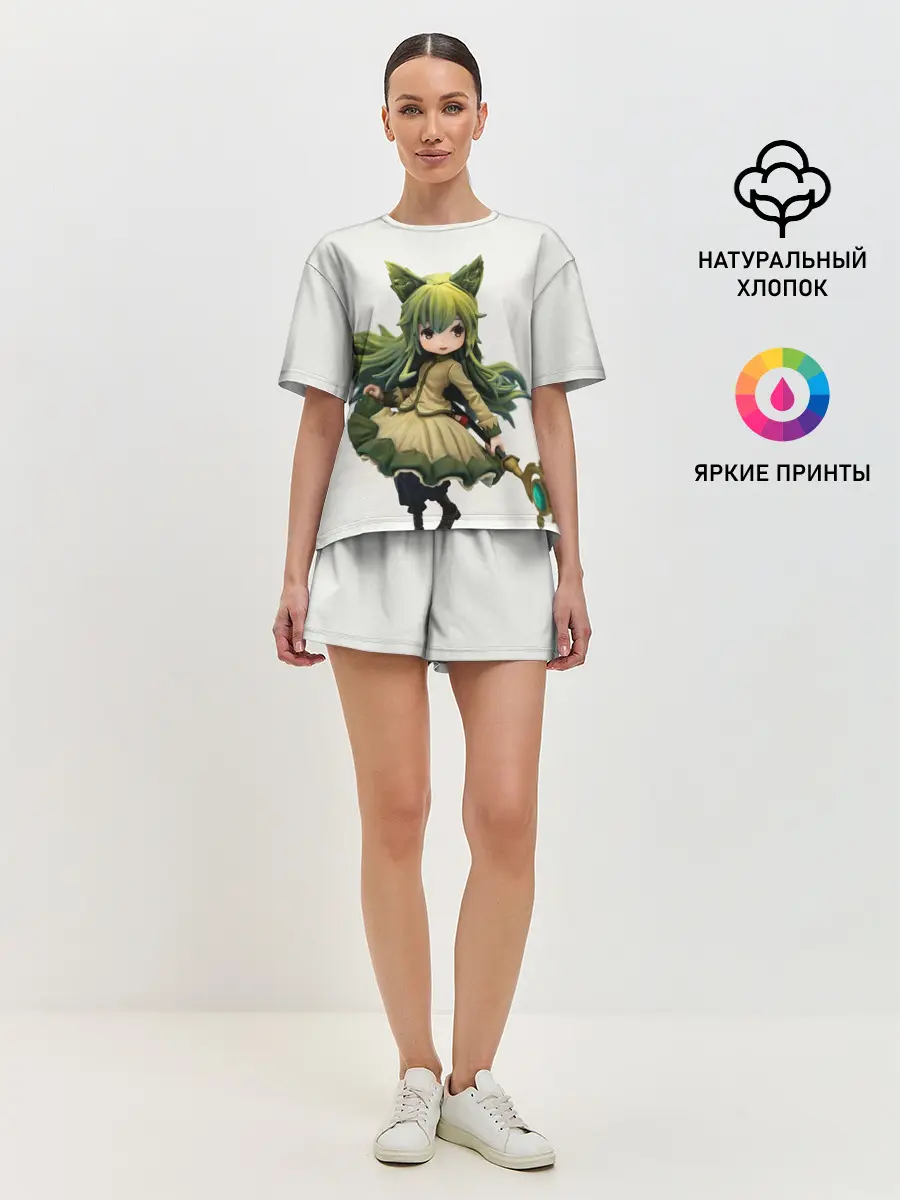 Женская пижама с шортами / Mylne and the Forest Gift