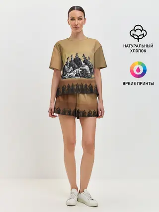 Женская пижама с шортами / Эпос Манас