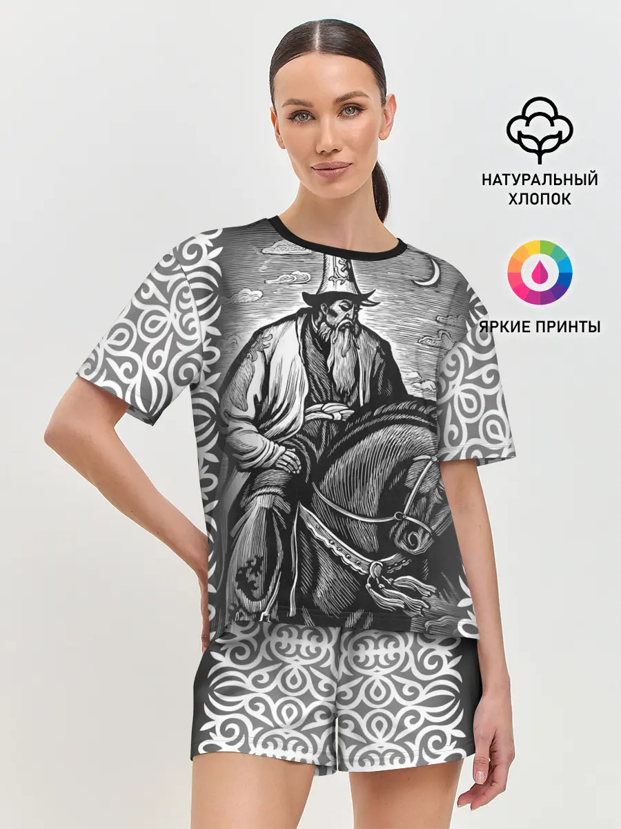 Женская пижама с шортами / Бакай - Манас