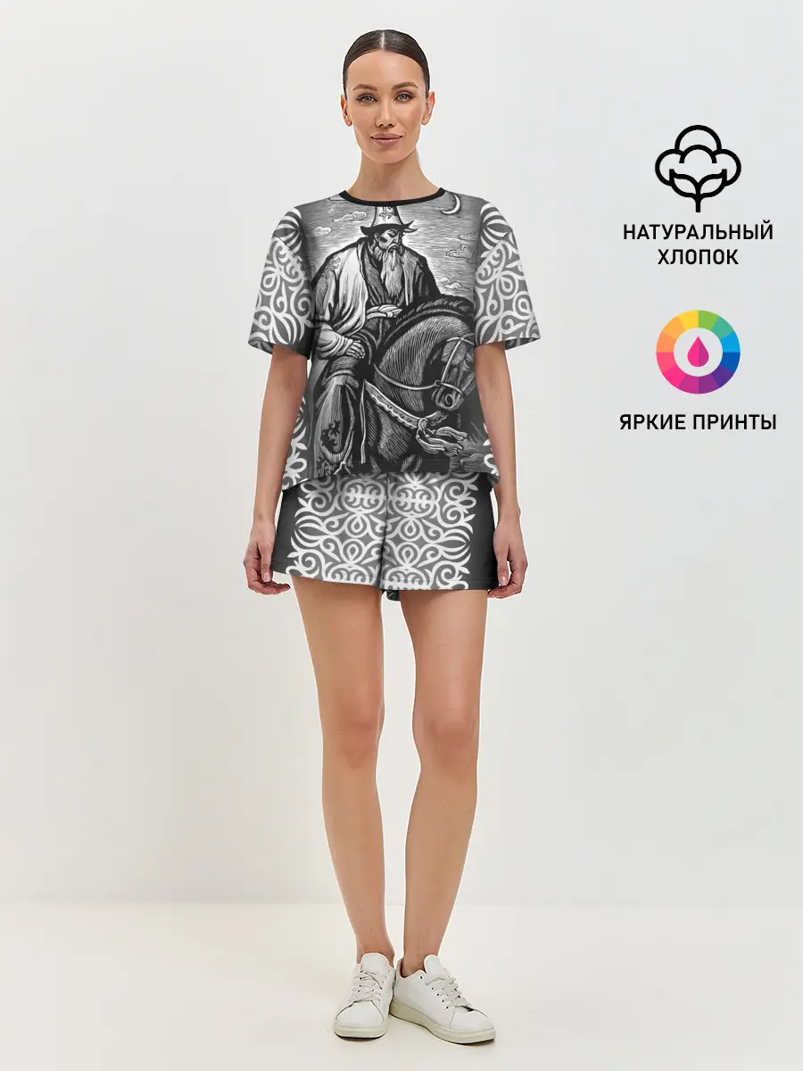 Женская пижама с шортами / Бакай - Манас