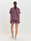 Женская пижама с шортами / Абстрактные узоры