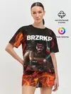 Женская пижама с шортами / BRZRKR