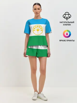 Женская пижама с шортами / Башкортостан
