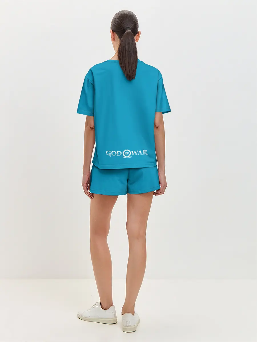 Женская пижама с шортами / Бог войны