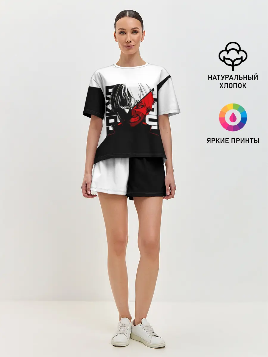 Женская пижама с шортами / ТОКИЙСКИЙ ГУЛЬ