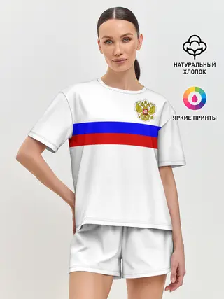 Женская пижама с шортами / СБОРНАЯ РОССИИ 2021