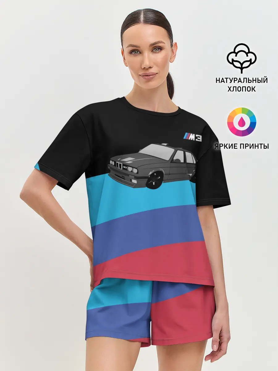 Женская пижама с шортами / BMW M3