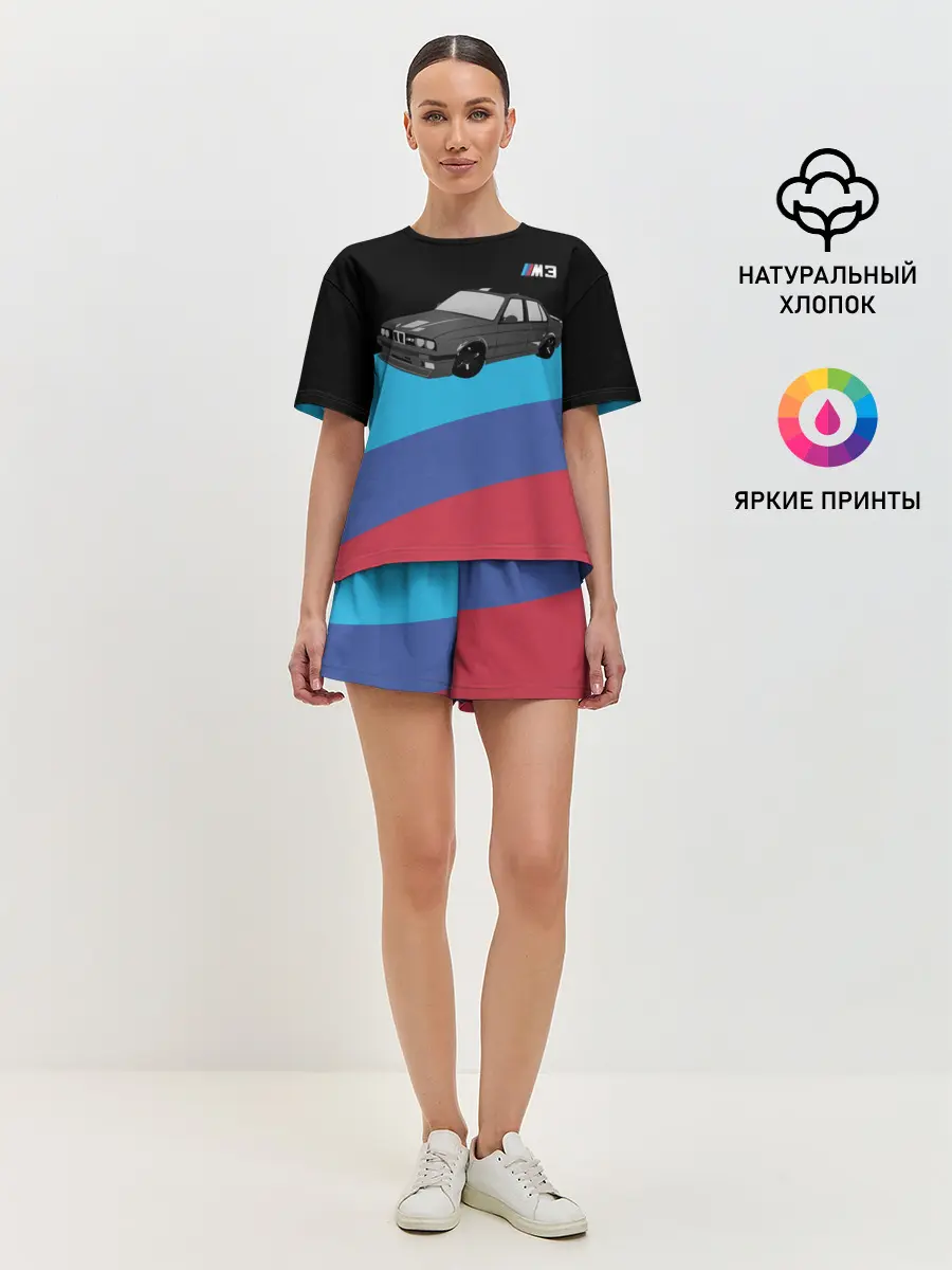 Женская пижама с шортами / BMW M3