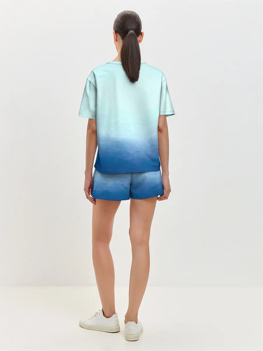 Женская пижама с шортами / Гию Томиока Kimetsu no Yaiba