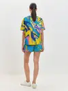 Женская пижама с шортами / Клякса