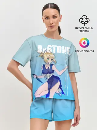 Женская пижама с шортами / Kohaku