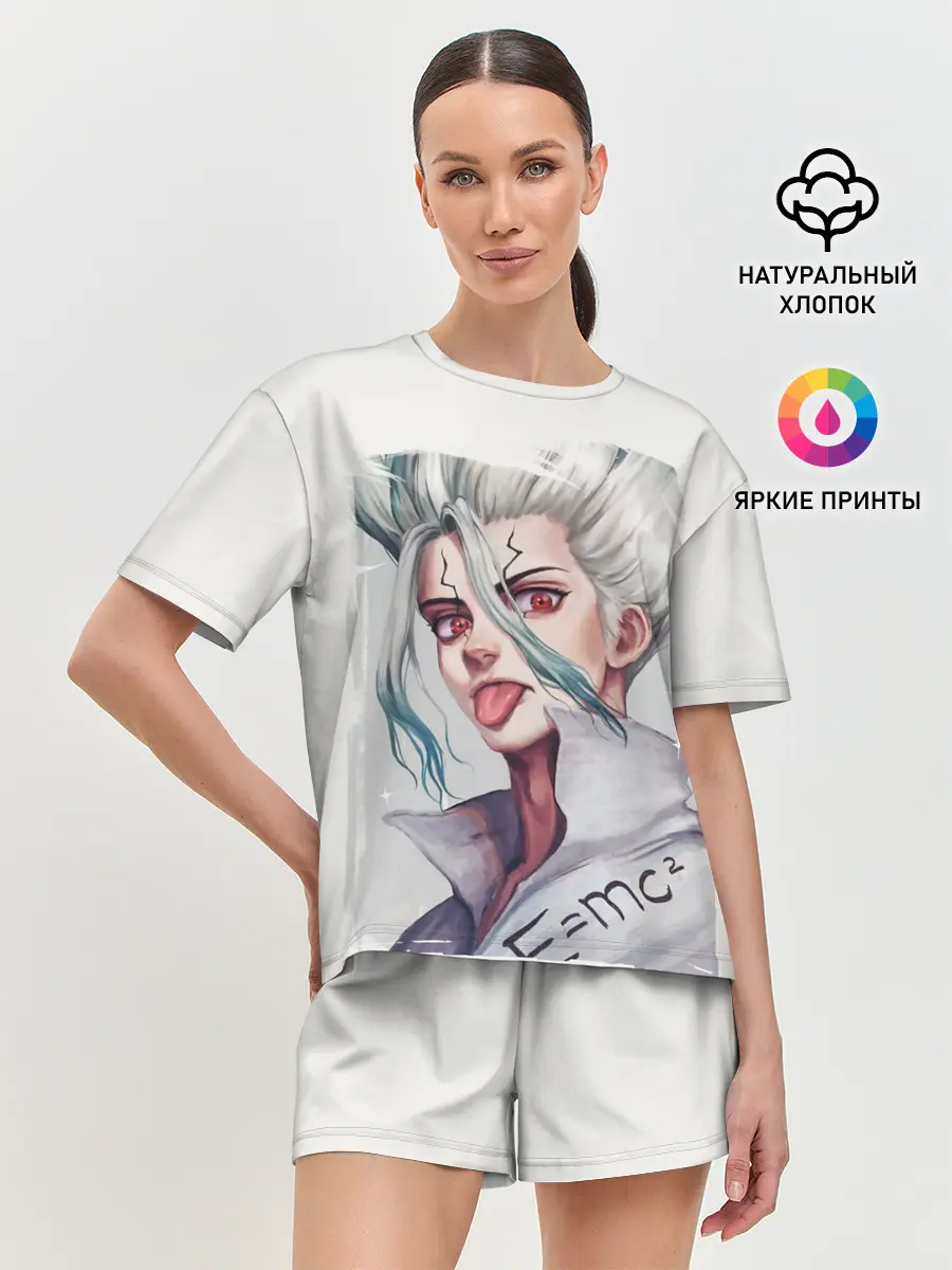 Женская пижама с шортами / Исигами Сэнку