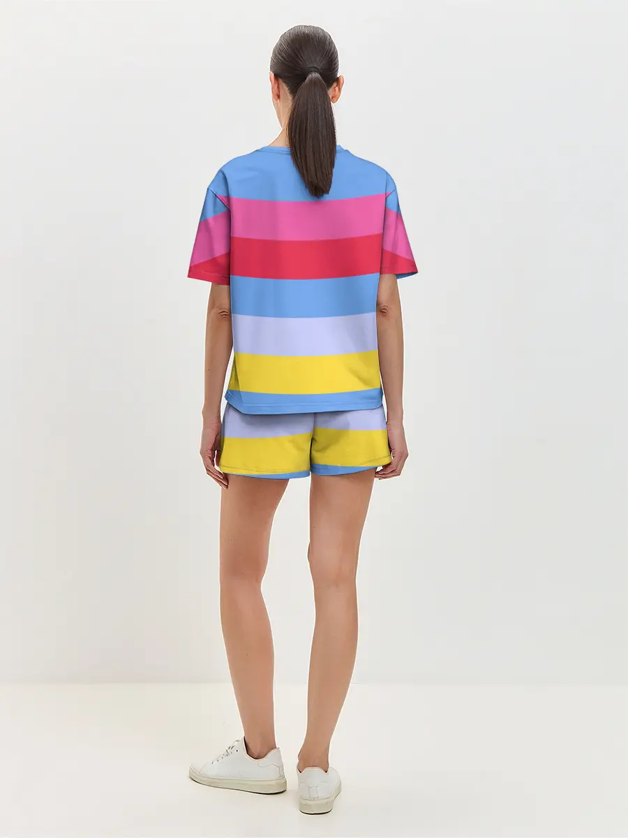 Женская пижама с шортами / ПЕРСОНАЖИ Kimetsu no Yaiba