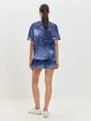 Женская пижама с шортами / Небо в стиле Стимпанк