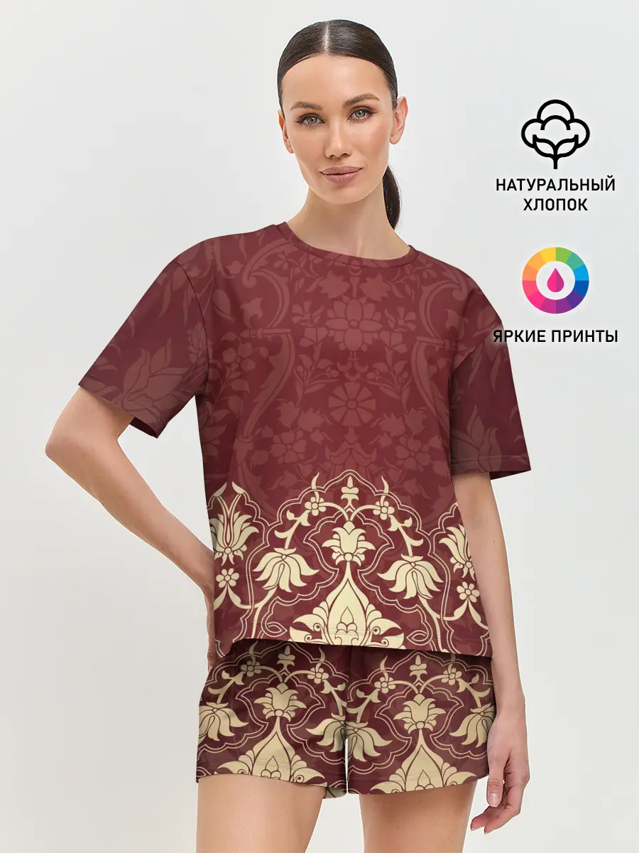 Женская пижама с шортами / ЦЫГАН