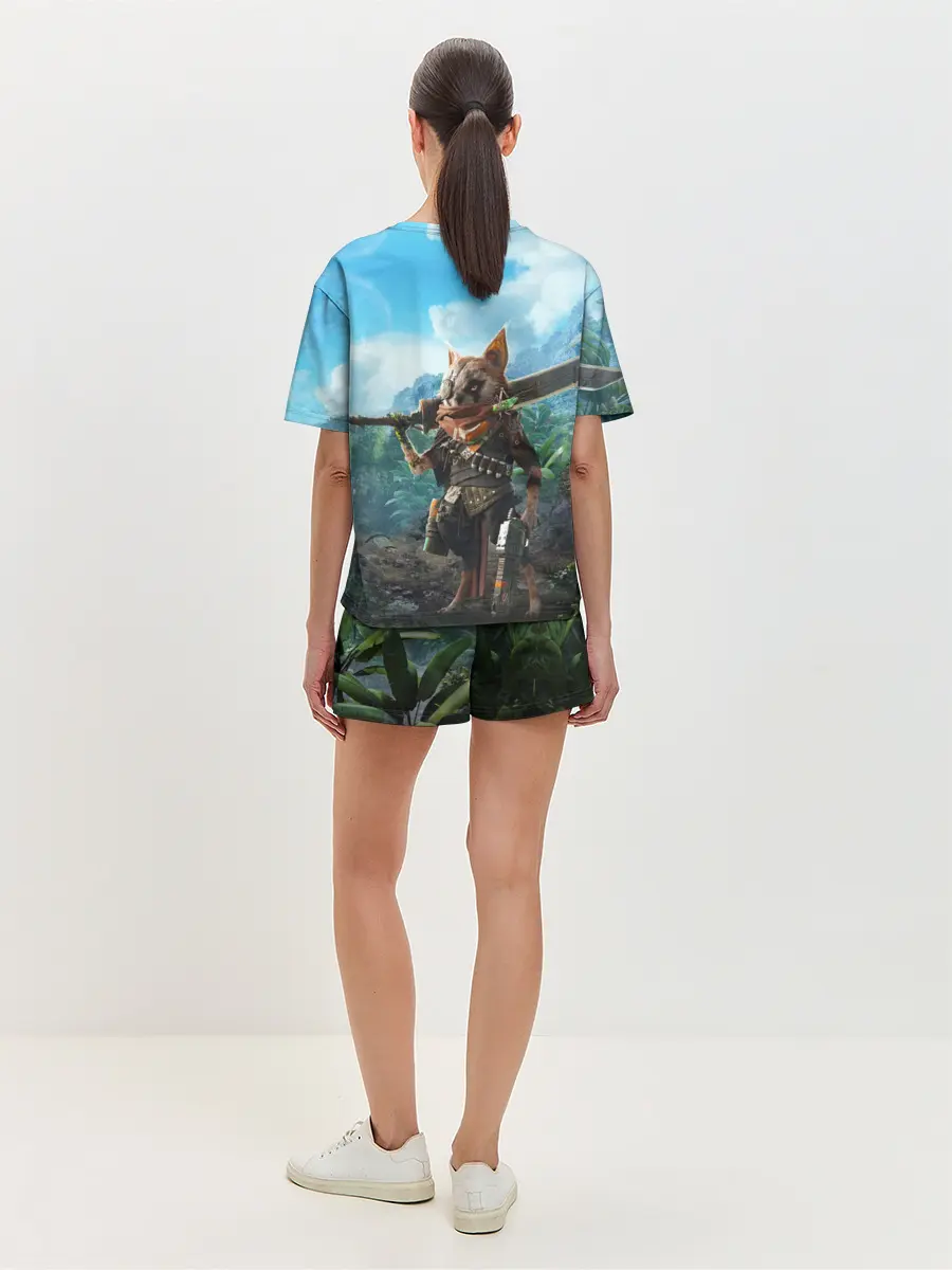 Женская пижама с шортами / Biomutant Биомутант