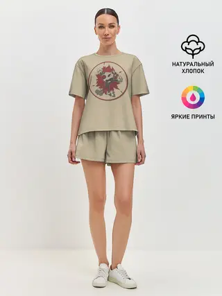 Женская пижама с шортами / Капхейд/caphead