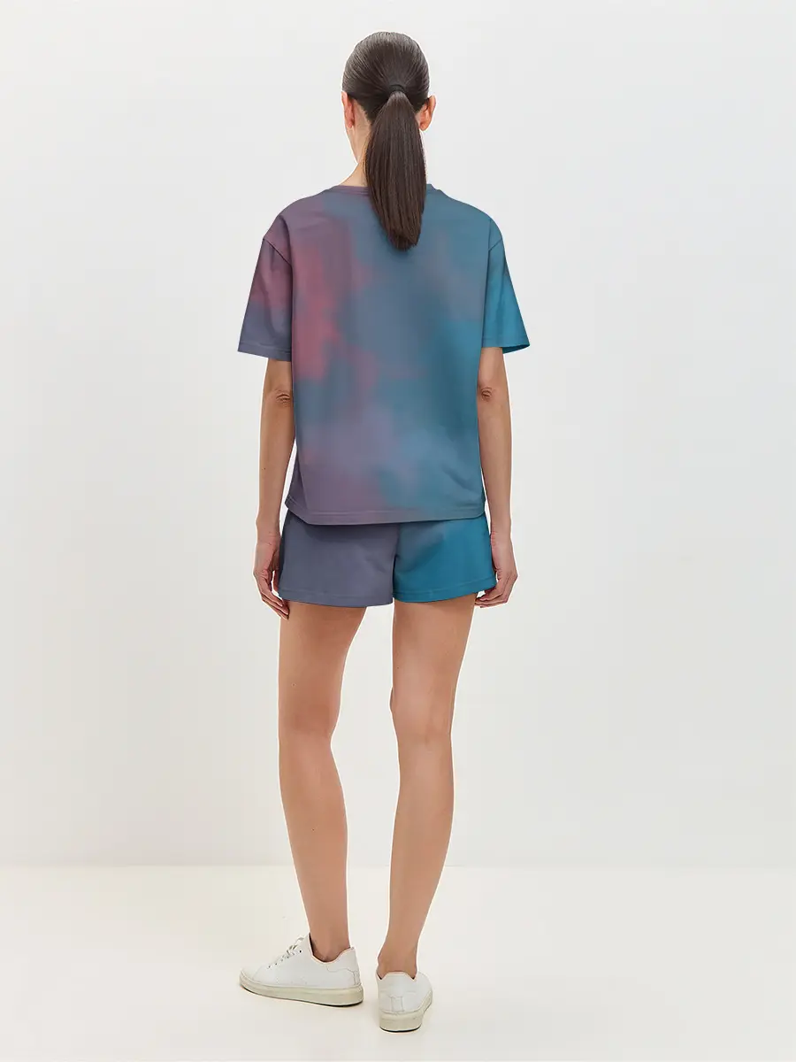 Женская пижама с шортами / Чудо-женщина VS Дарксайд