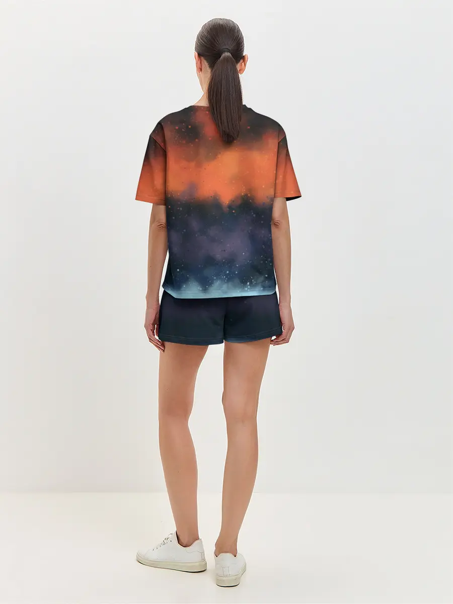 Женская пижама с шортами / Darkseid VS Justice League