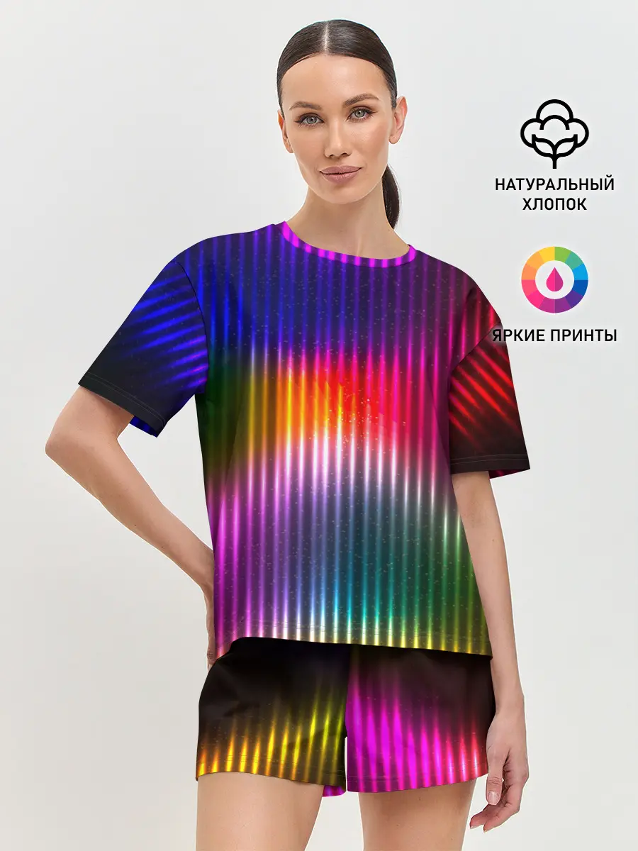 Женская пижама с шортами / SPECTR